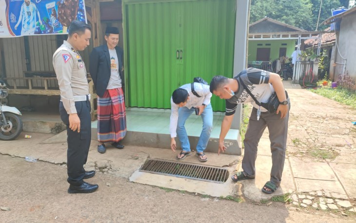 Pihak Kepolisian saat Gelar Penyidikan