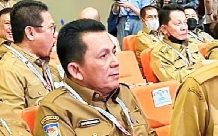 Gubernur Kepulauan Riau H. Ansar Ahmad saat Hadir Langsung Rapat Koordinasi Nasional Kepala Daerah dan Forkopimda Seluruh Indonesia 