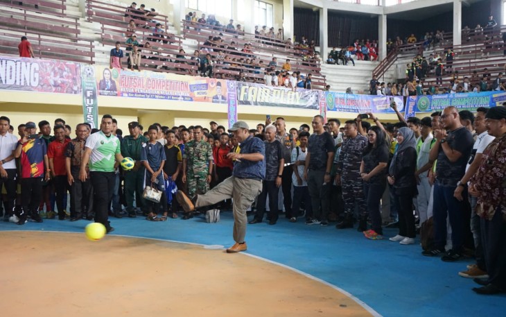 Bupati Asahan Buka Futsal Competition Tahun 2023