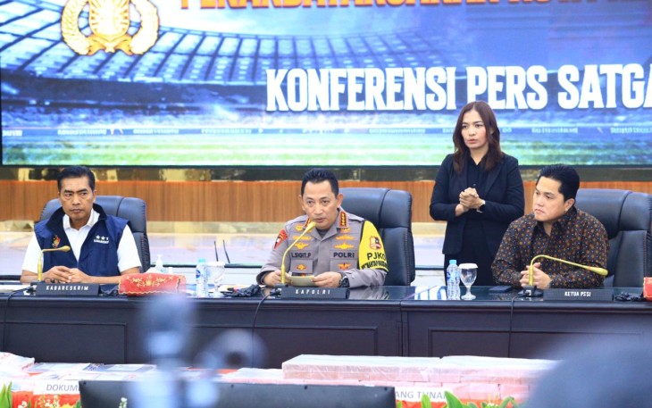 Kapolri Jenderal Polisi Drs. Listyo Sigit Prabowo di Rupatama Mabes Polri, Rabu (13/12/2023). 