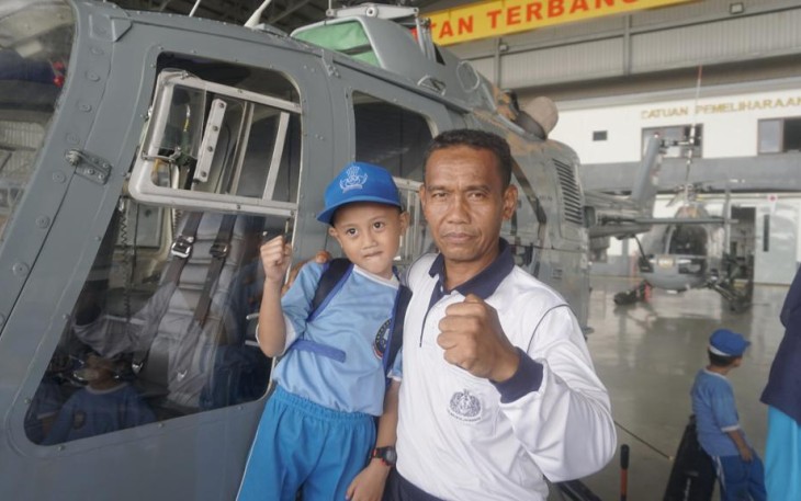 TK Hang Tuah Tanjung Uban Kunjungi Wisata Edukasi Lanudal Tanjungpinang