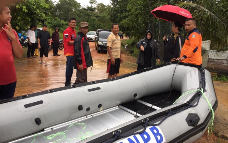 Kondisi banjir di Bintan