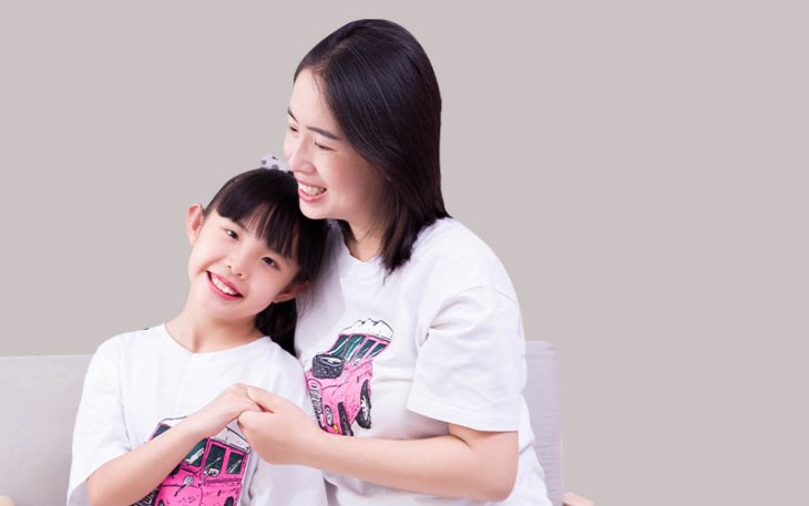 ilustrasi ibu dan anak
