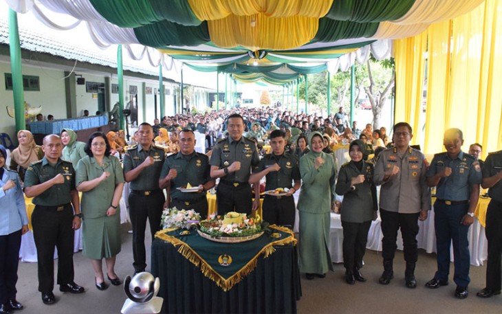 Kesdam I/BB adakan Syukuran HUT Kesad ke-78 Tahun