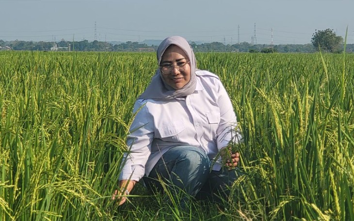 Direktur Pembiayaan Pertanian di Direktorat Jenderal Prasarana dan Sarana Pertanian, Kementerian Pertanian, Indah Megahwati. 