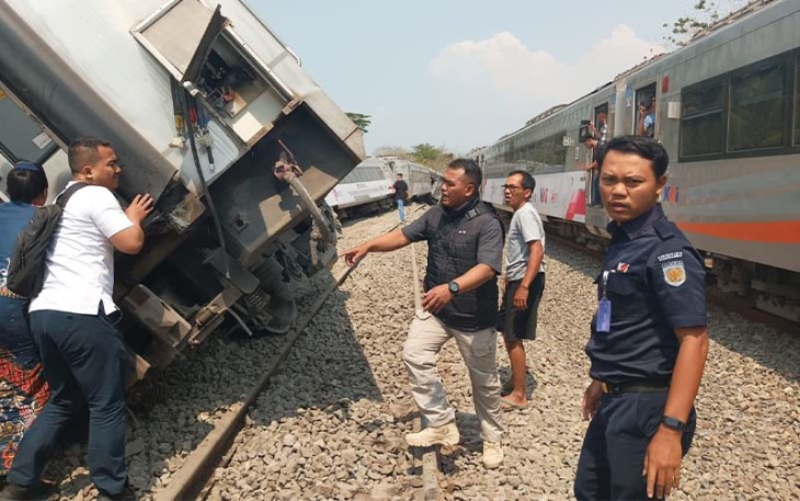 Pasca peristiwa terjadi, Selasa (17/10/2023) siang. 