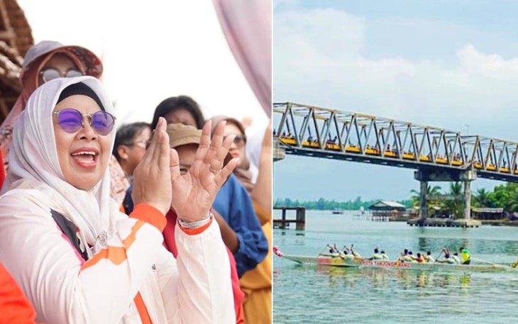 Ketua TP PKK Kepri Apresiasi Kemeriahan Lomba Dragon Boat Kuala Sempang