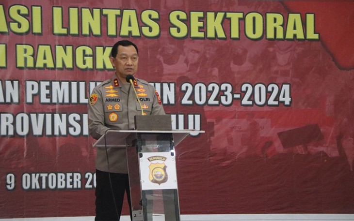 Kapolda Bengkulu Irjen Pol Armed Wijaya M.H 