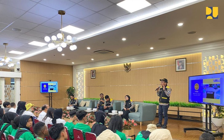 Kementerian PUPR saat Terima Kunjungan Bina Antarbudaya-AFS Intercultural Programs
