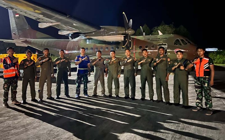 Skadron Udara 27 saat gelar Latihan Terbang Malam