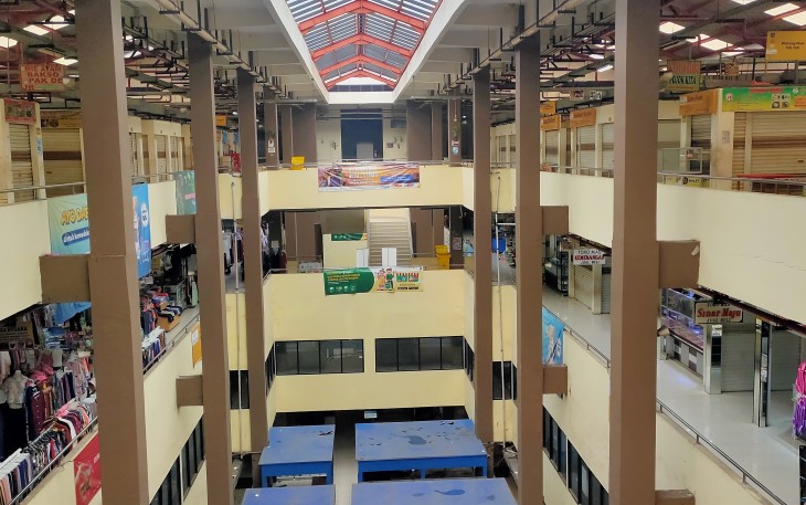 Foto : Suasana Pasar Cisalak (Muhammad Alfiandi Afnan)