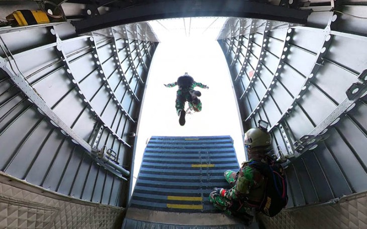 Terjun Free Fall KASAL Cup Motorcross