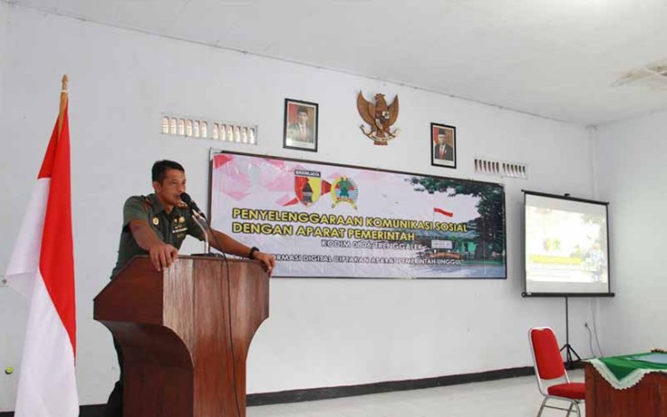 Dandim 0806/Trenggalek, Letkol Kav Peddy Adi Prasetyo, S.Sos.