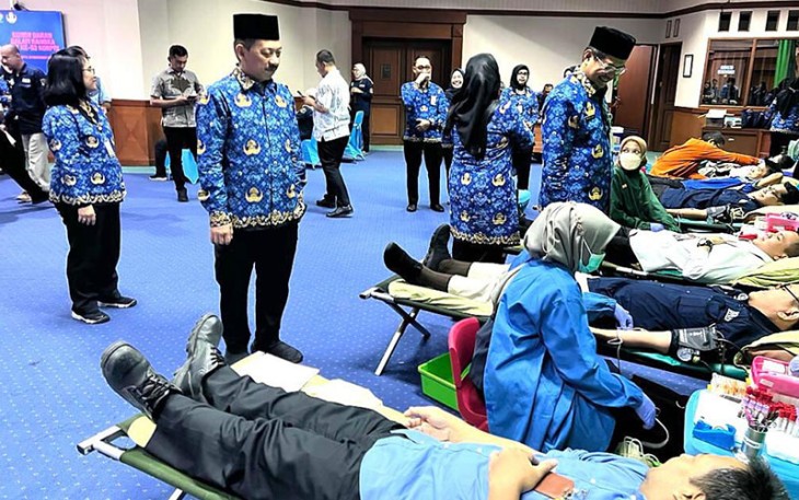 Baksos Donor Darah HUT Korpri ke-52