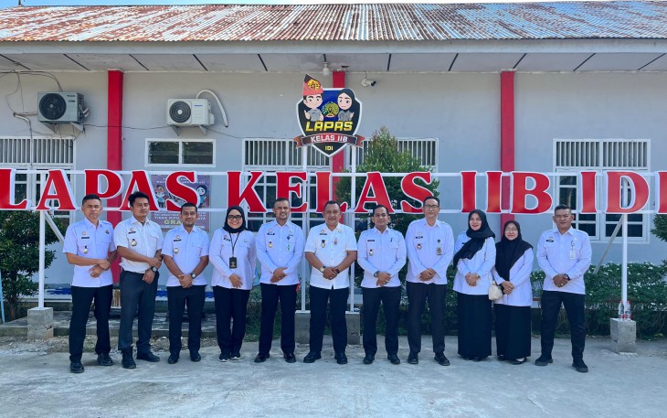 Lapas Idi Terima Kunjungan Tim Divisi Pemasyarakatan Kanwil Aceh