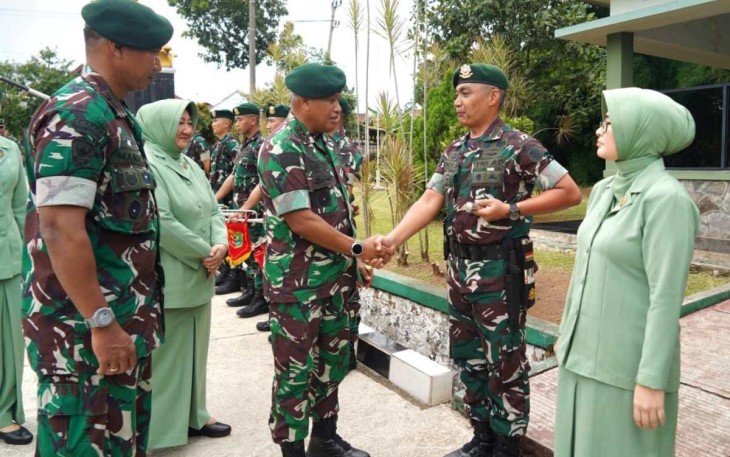 Kunjungan Pangkostrad di Satjar Brigif 14 Kostrad