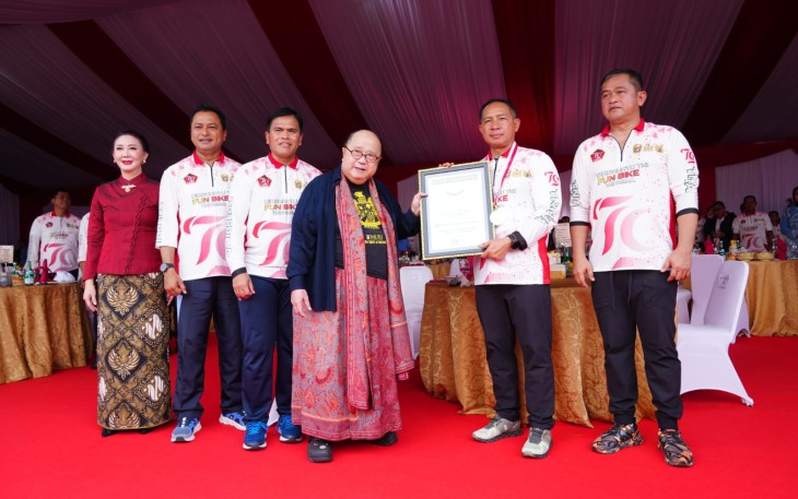 Pesta Rakyat HUT ke-79 TNI Pecahkan 7 Rekor Muri