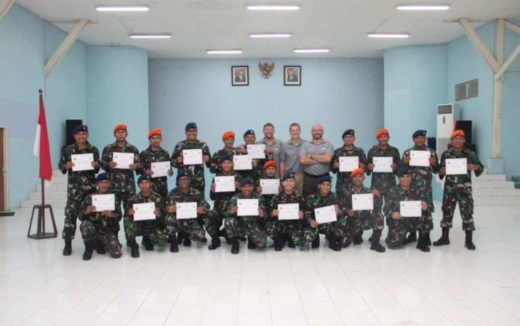 Pelatihan Explosive Removal Disposal Ditutup 