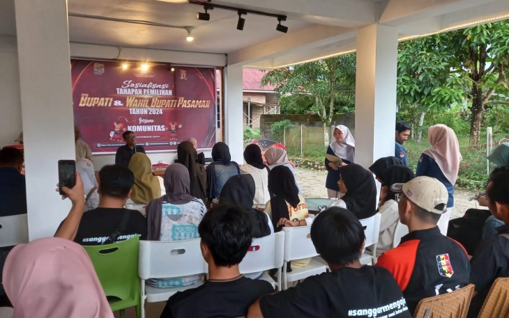 KPU Pasaman Gelar Sosialisasi Pilkada 2024 Kepada Lintas Komunitas