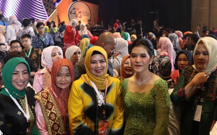 Ketua Dekranasda Kepri Hadiri Perayaan HUT Dekranas ke-44 di Kota Solo