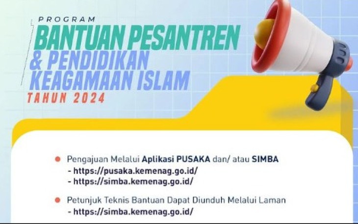 Program Bantuan Pesantren dan Pendidikan Keagamaan Islam 2024