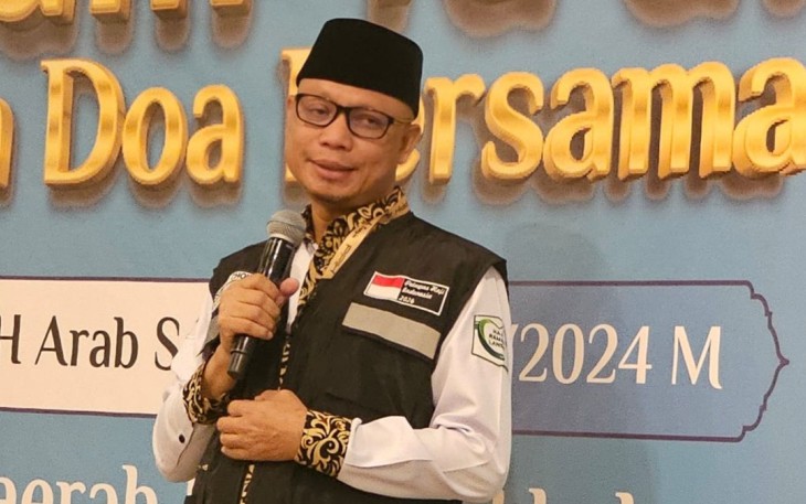 Direktur Layanan Haji Luar Negeri Subhan Cholid di Makkah, Kamis (30/5/2024).