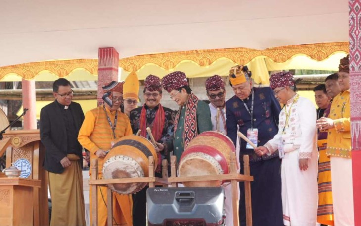Menteri Agama RI Nasaruddin Umar buka Sidang Raya XVIII PGI, Jumat (8/11/2024)