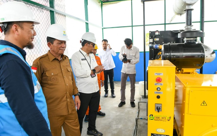 Gubernur Ansar Resmikan Gedung Konseling dan Operasikan Mesin Genset 350 KVA Dukung Penerangan Masyarakat