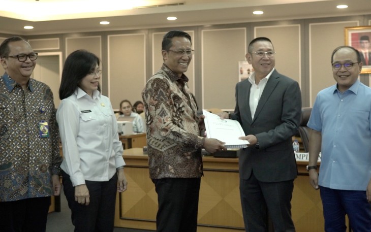 Menkumham Dalam Pada Gelaran Pembahasan Bersama.
