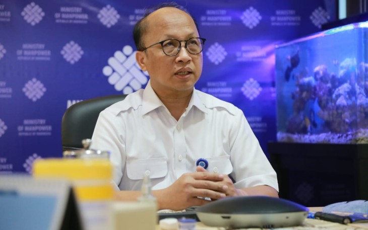 Sekjen Kemnaker Anwar Sanusi