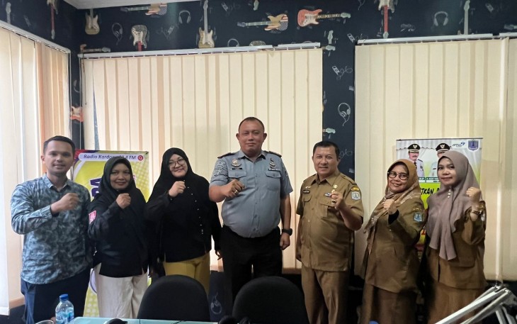 Kalapas Theo Adrianus Jadi Narasumber Dalam Talkshow Menuju Binjai Zero Stunting