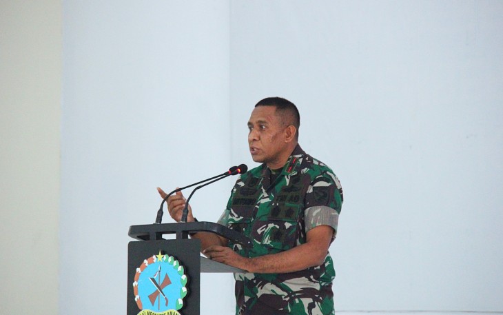 Danrem 151/Binaiya Brigadir Jenderal TNI Antoninho Rangel Da Silva 