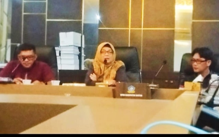  DPRD Bintan dengan PWI Bintan lakukan Audensi 
