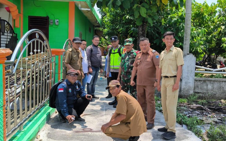 Bhabinkamtibmas Polsek Belitang III Hadiri Sertifikasi JUT Desa Karang Sari