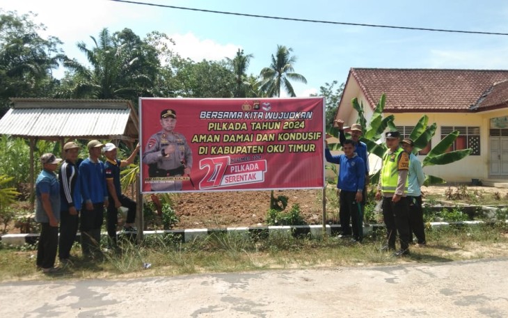 Polsek Belitang III Ajak Masyarakat Berperan Aktif Dalam Menciptakan Suasana Pilkada yang Aman,Damai dan Kondusif