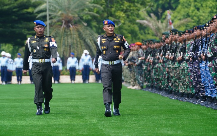 Danpuspom TNI Pimpin Apel Gelar Pasukan Penegakan Hukum Tahun 2024