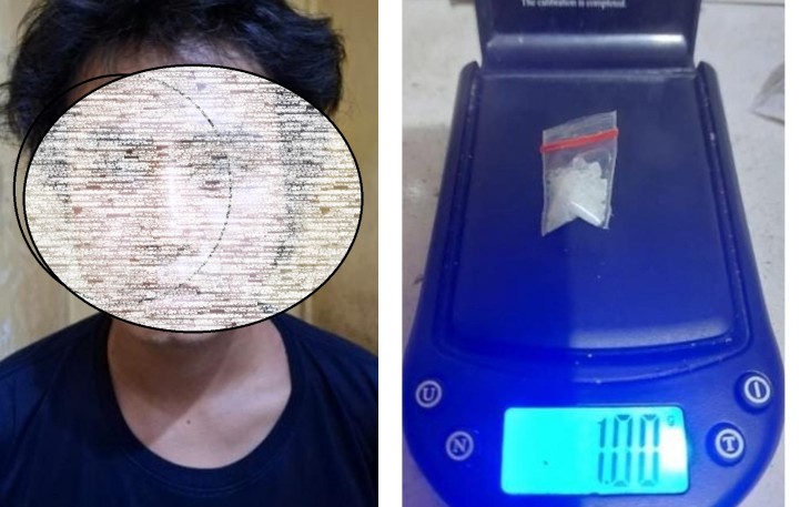 Polres Oku Timur Berhasil Amankan Seorang Pria Bawa Narkotika