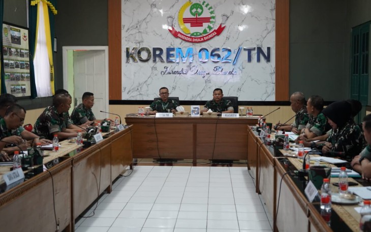 Taklimat Akhir Wasrik Itdam III/Slw di Korem 062/Tn