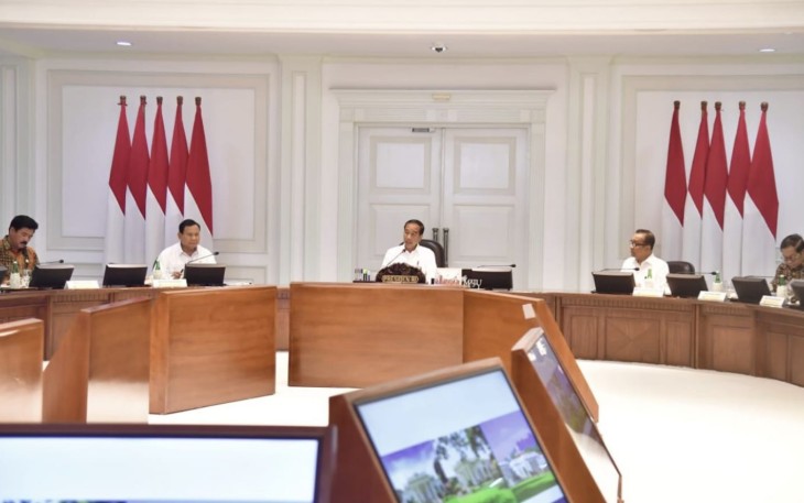 Presiden RI Pimpin Ratas RAPBN 2025