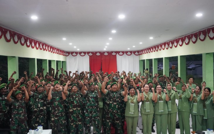 Pangdam Kasuari Tinjau Kesiapan Kodim Sorsel dalam Rangka Kunjungan Kerja