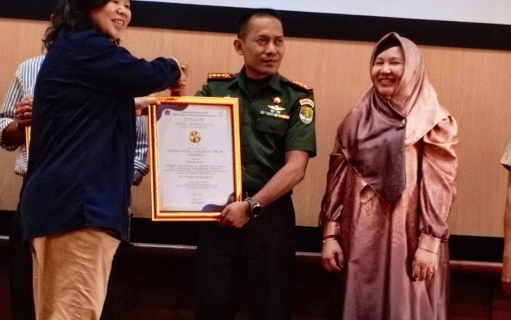 Dandim 0505/Jakarta Timur Terima Penghargaan dari KPPN