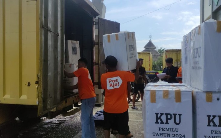 KPU Kendal Targetkan Distribusi Logistik Pemilu