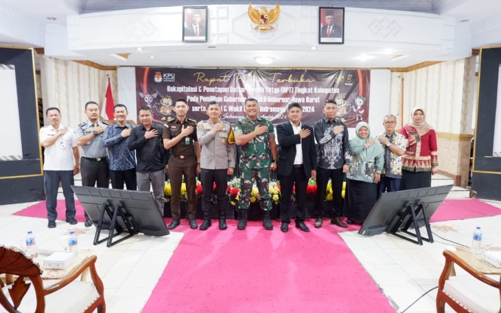 Rekapitulasi DPT Pilkada Indramayu