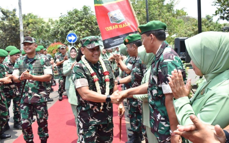 Kodim 0818/Malang-Batu Terima Kunjungan Danrem 083/BDJ