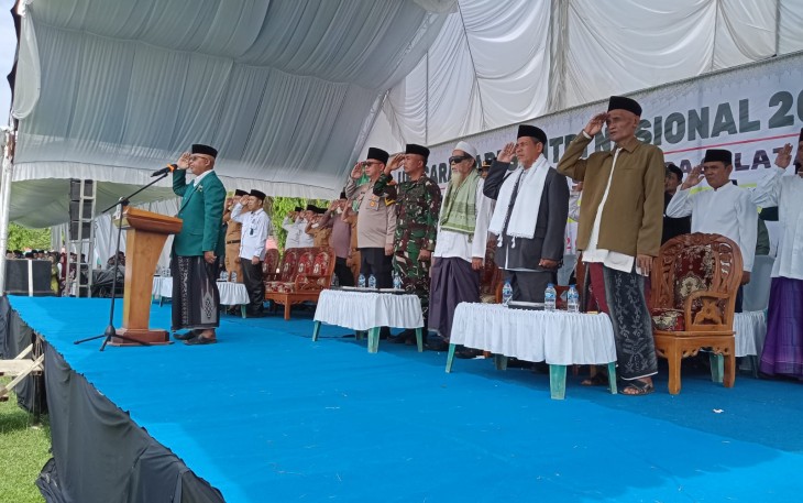 Polsek Belitang III Menghadiri Upacara Memperingati Hari Santri Nasional Tahun 2024