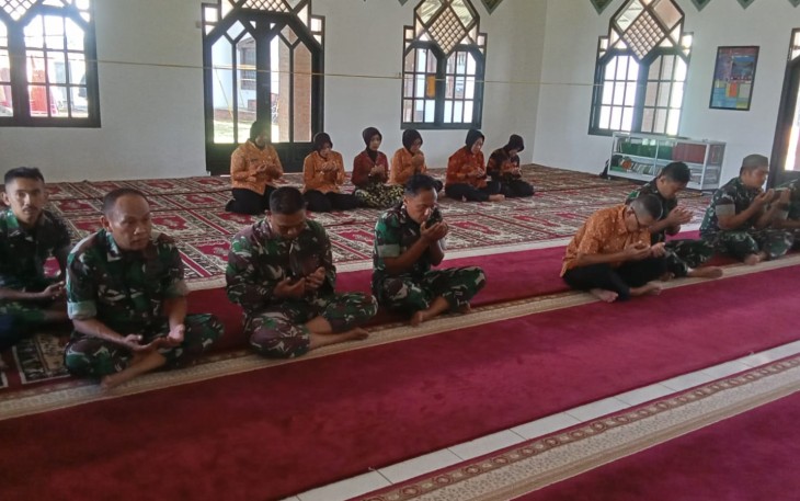 Korem 041/Gamas Gelar Doa Syukur Memperingati Hari Pahlawan