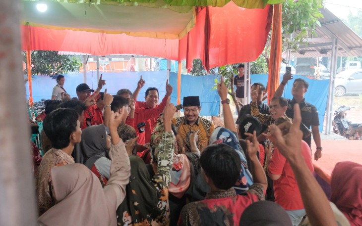 Cabup Arie Dapat Dukungan Penuh Masyarakat Dapil I untuk Pilkada 2024