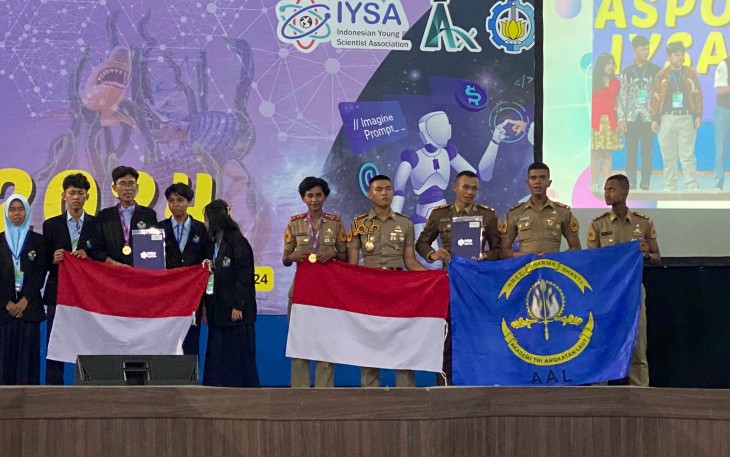 Tiga Tim Taruna AAL Sabet Mendali Emas Pada Ajang Lomba Karya Tulis Ilmiah Tingkat Internasional 