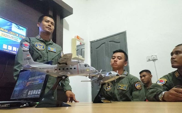 Skuadron Udara 600 Laksanakan Latihan Glagaspur Udara Tingkat 1