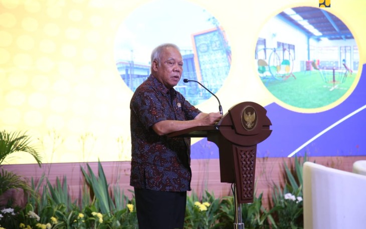 Menteri Pekerjaan Umum dan Perumahan Rakyat (PUPR) Basuki Hadimuljono